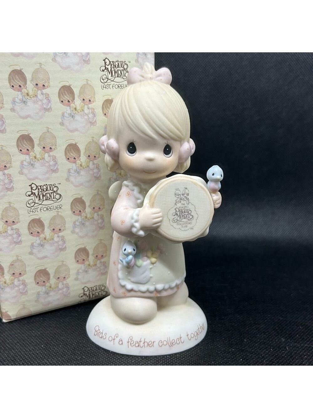 Precious Moments “Birds of a feather collect together”  1986 Member's figurine